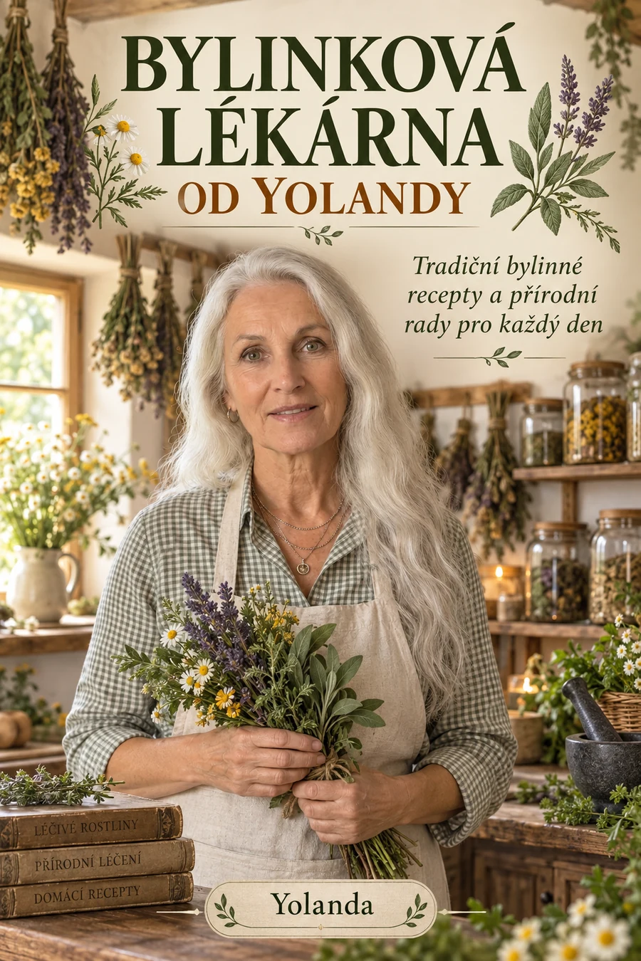 Obálka knihy Bylinková lékárna od Yolandy